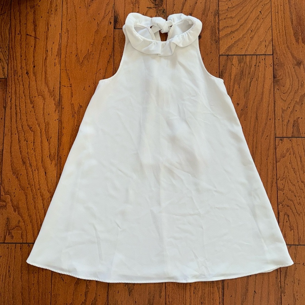 Classy, lovely, sleeveless, sz. S DO+BE, ecru dress